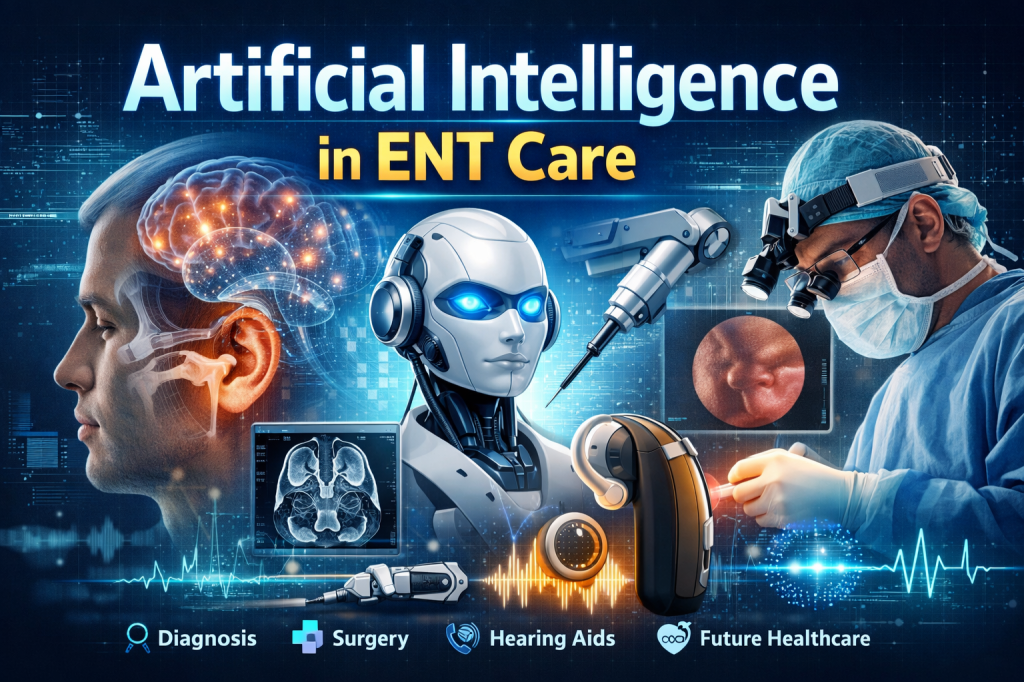 Artificial intelligence in ENT care diagnosis and surgery